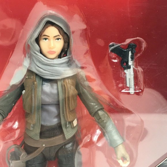 Star Wars Black Series Sergeant Jyn Erso Jedha 22 Action Figure Hasbro Disney 2 - Picture 3 of 12